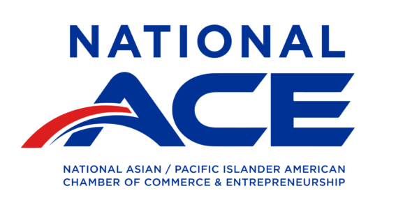 Logo that reads: "National ACE National Asian / Pacific Islander American Chamber of Commerce & Entrepreneurship"