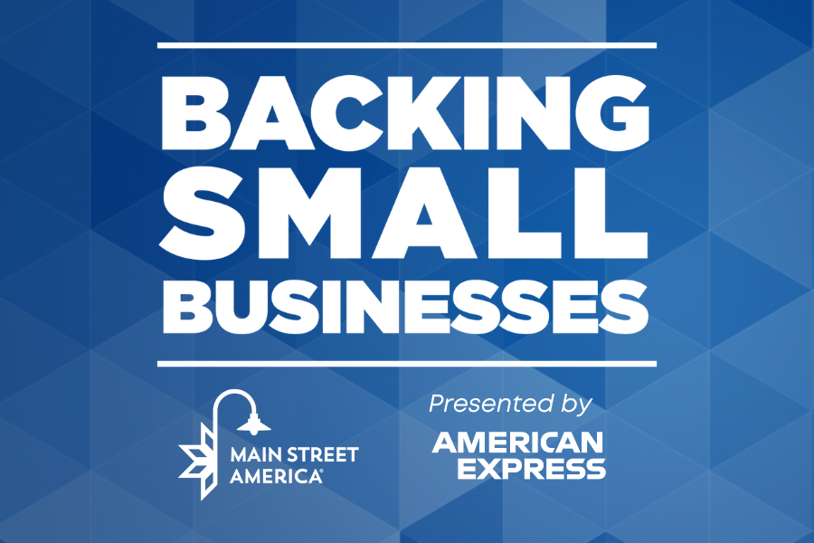 Apoyo a las pequeñas empresas presentado por American Express