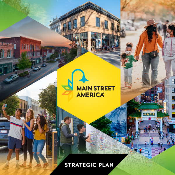 Portada del Plan Estratégico de Main Street America