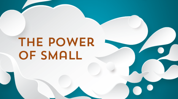 2018 State of Main cover reading "the power of small"