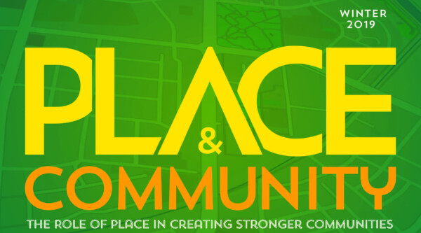 Cover of 2019 State of Main reading "Place and Community"