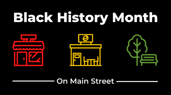 Black history month on Main Street