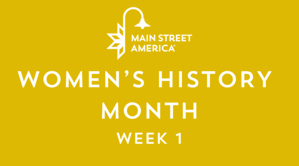 Women's history month week 1